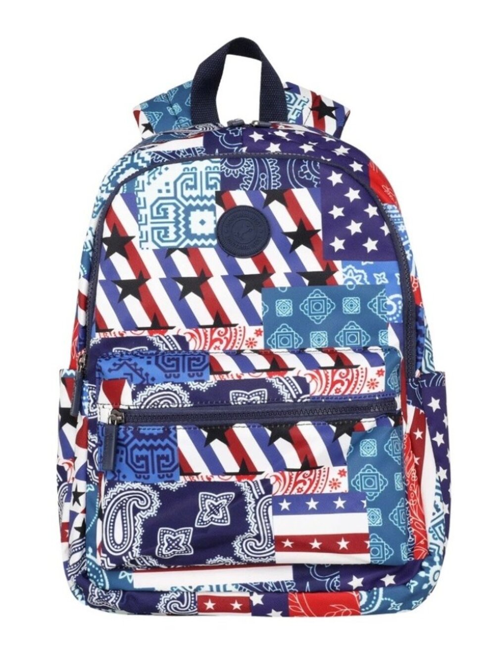 Montana West Starts Stripes Paisley Print Backpack